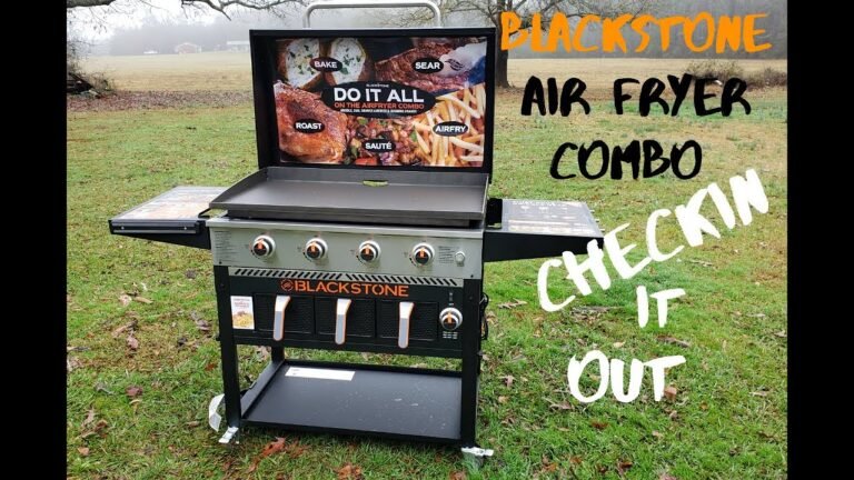 Blackstone 4 burner 36 griddle with air fryer and hood Review