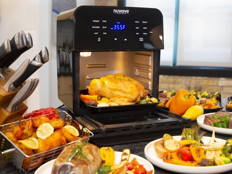 Nuwave Brio 14 Qt Air Fryer Manual & Recipes Book PDF