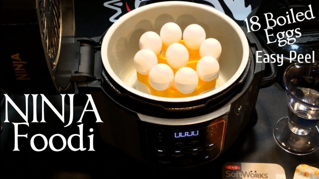 hard-boiled eggs in ninja foodi