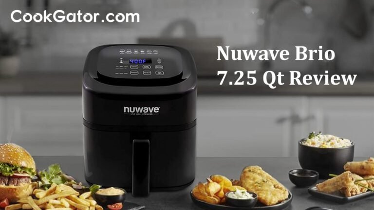 Nuwave Brio 7.25 Qt Air Fryer Reviews: The Best Kitchen Utensil