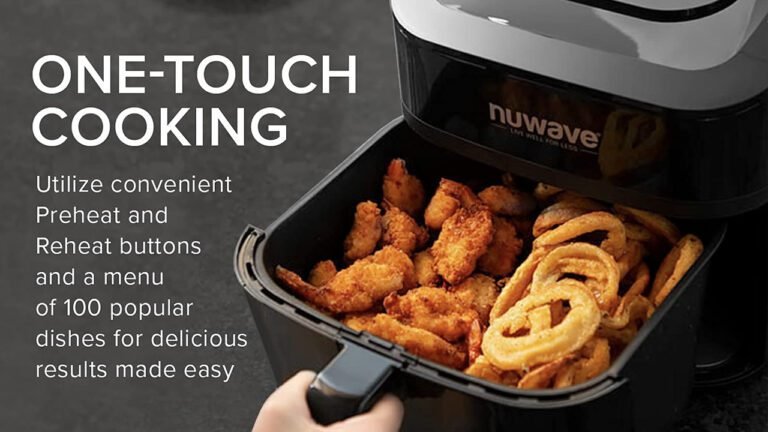 NUWAVE Brio 7-in-1 Air Fryer Oven, 7.25-Qt Manual PDF