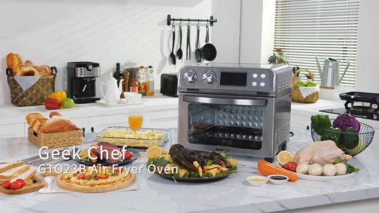 Geek Chef Air Fryer 24Qt 7-in-1 Air Fryer Oven Review