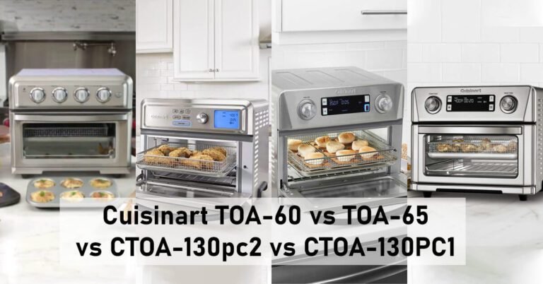 Cuisinart TOA-65 vs CTOA-130PC2 vs CTOA-130PC1 Comparison