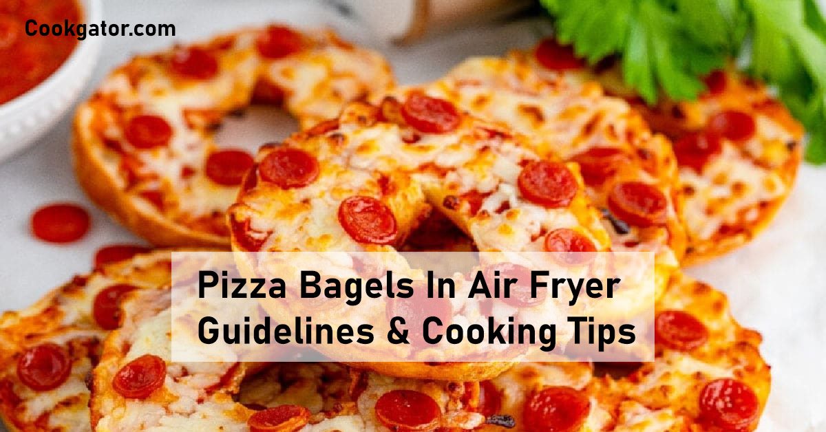 Pizza Bagels In Air Fryer