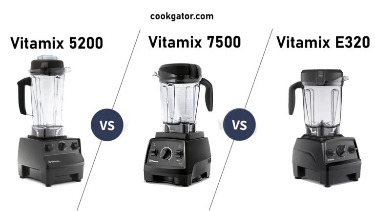 Vitamix 5200 vs 7500 vs 5300 vs E320: Comparison & Reviews