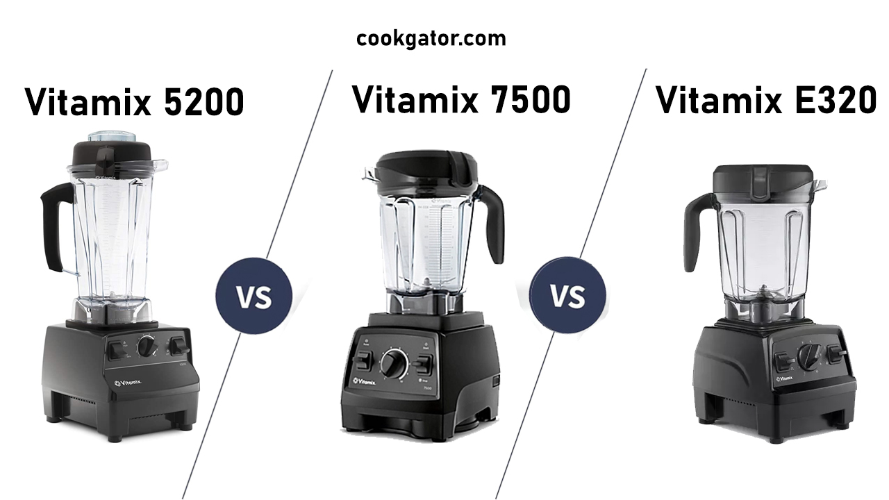 Vitamix 5200 vs 7500 vs E320