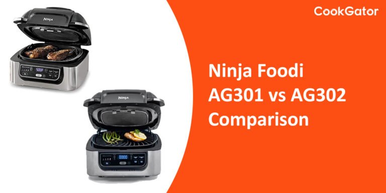 Ninja Foodi AG301 vs AG302 Comparison