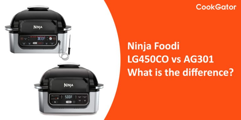 Ninja LG450CO vs AG301: What is the difference?