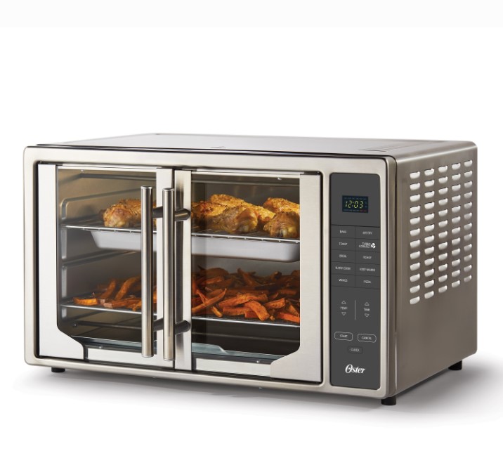 Oster 10 in 1 French Doors Air Fryer Toaster Oven