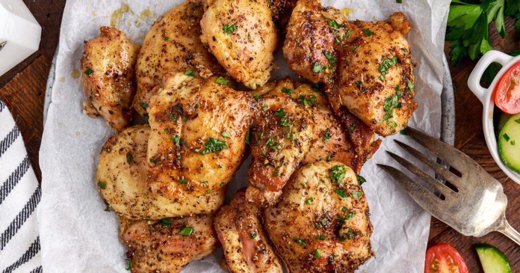 Air Fryer Boneless Skinless Chicken Thighs - Cook Gator