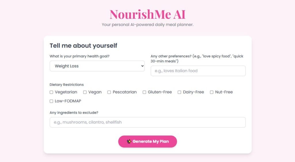 Nourishme ai
