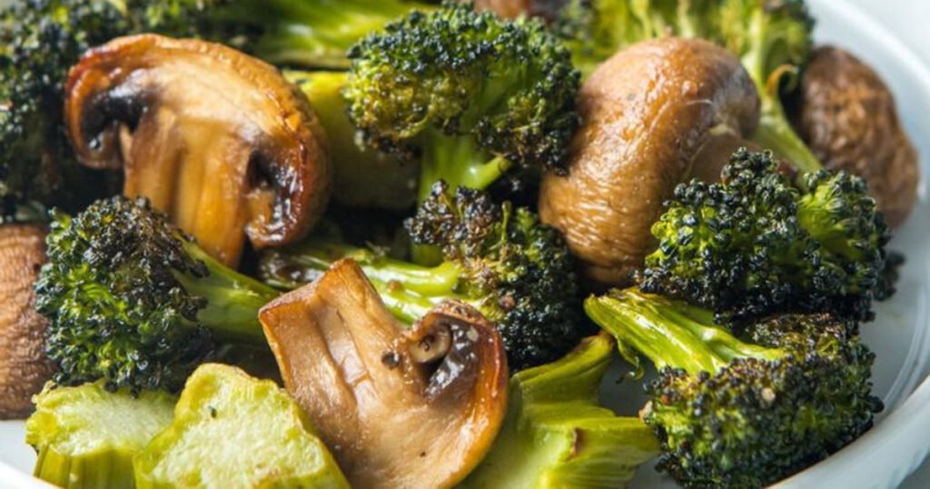 Air Fryer Broccoli And Mushrooms Recipe A Crispy And Flavorful CookGator